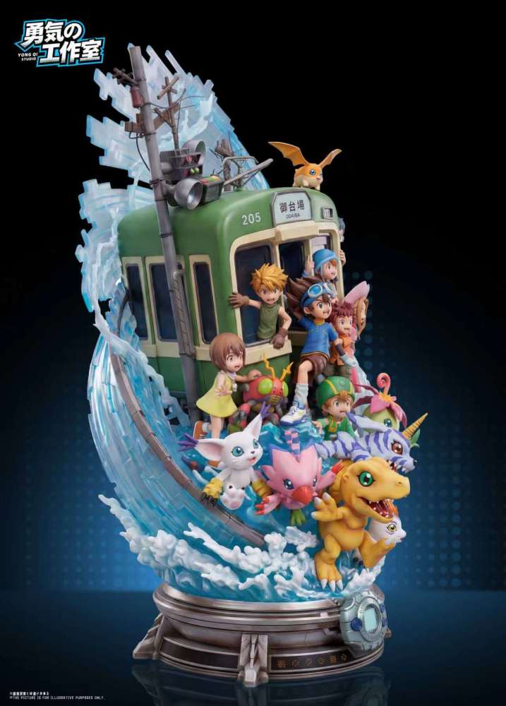 [Preorder] Yong Qi Studio - Digimon Adventure - Digimon Resin Statue