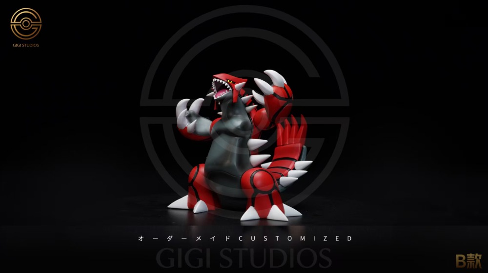 GiGi Studio - Groudon - Pokemon Resin Statue