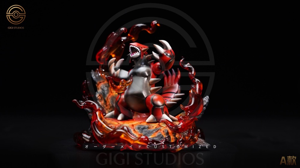 GiGi Studio - Groudon - Pokemon Resin Statue