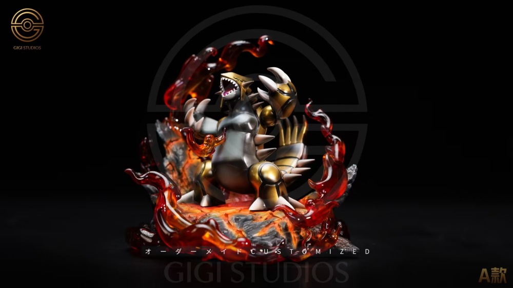 GiGi Studio - Groudon - Pokemon Resin Statue