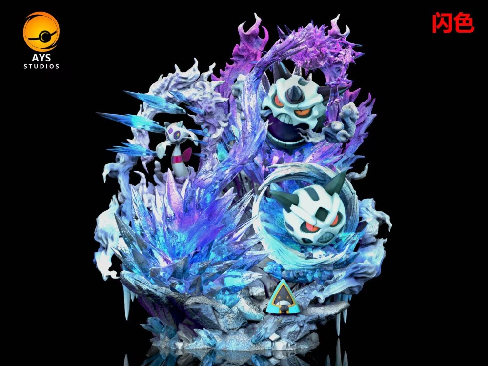 Ays Studio - Snorunt x Glalie x Froslass - Pokemon Resin Statue
