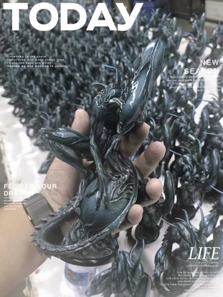 [In Stock] PB Studio - Alien Pen Holder - Alien Resin Statue