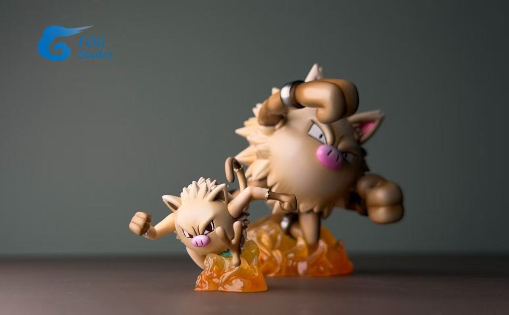 Fog Studio - Mankey x Primeape - Pokemon Scale World