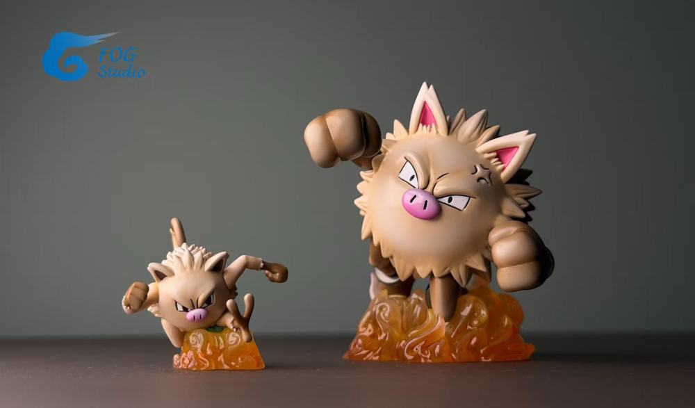 Fog Studio - Mankey x Primeape - Pokemon Scale World