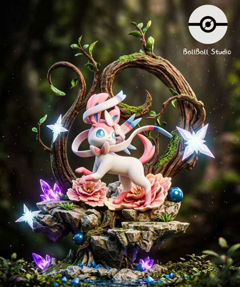BallBall Studio - Sylveon - Pokemon Resin Statue