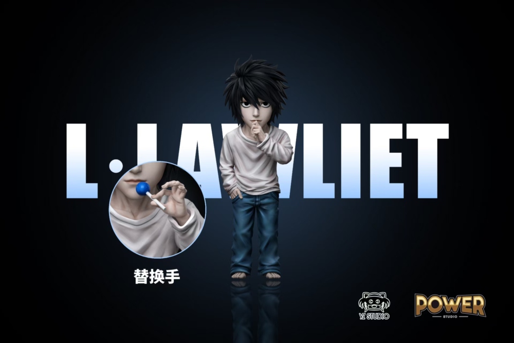 [Preorder] YZ x Power Studio - L Lawliet - Death Note Resin Statue