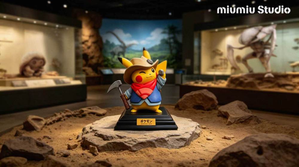 MiuMiu Studio - Pikachu Explorer - Pokemon Resin Statue