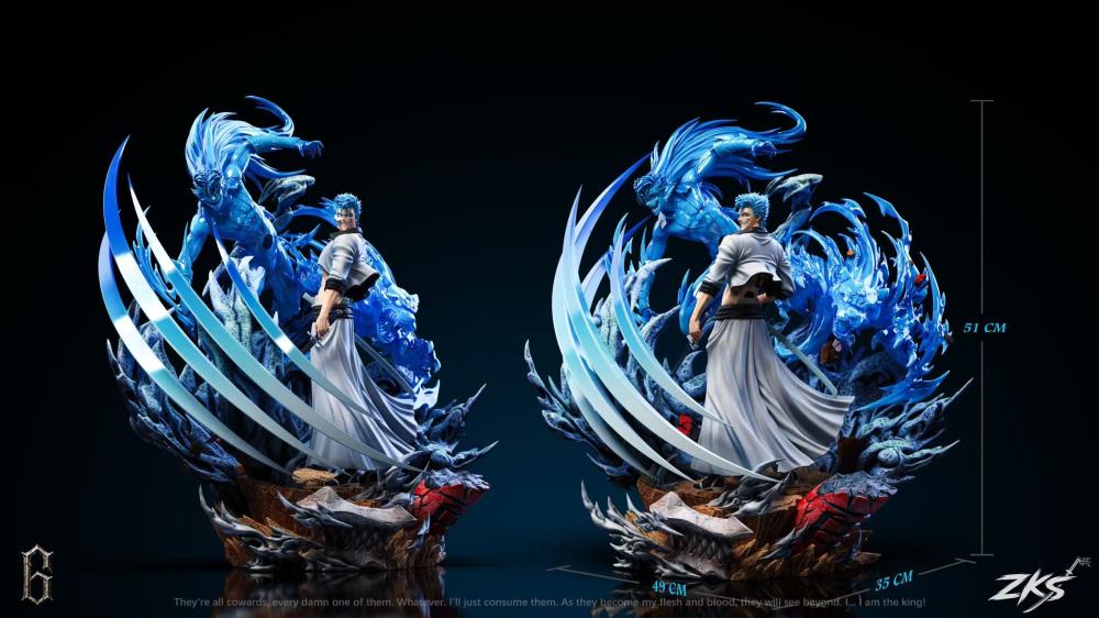 [Preorder] Zenkai Studio - Grimmjow Jaegerjaques - Bleach Resin Statue