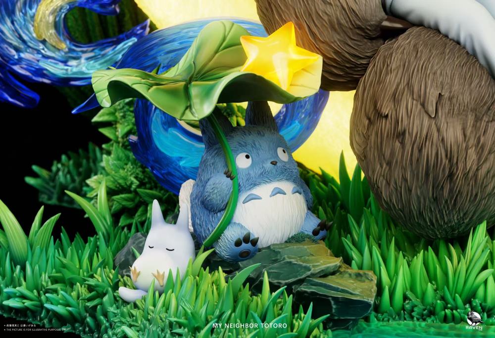 [Preorder] Raven Studio - Totoro Under The Starry Night - My Neighbor Totoro Resin Statue