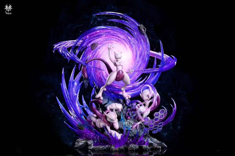 Phoenix Studio - Mewtwo Evolution - Pokemon Resin Statue