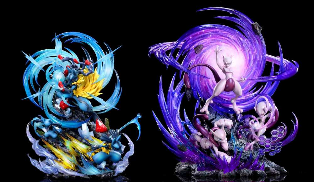 Phoenix Studio - Mewtwo Evolution - Pokemon Resin Statue