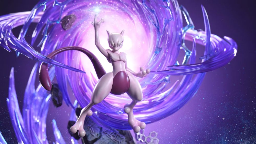 Phoenix Studio - Mewtwo Evolution - Pokemon Resin Statue