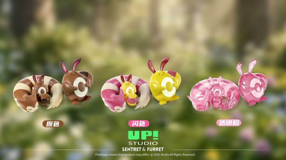 UP Studio - Sentret x Furret - Pokemon Scale World