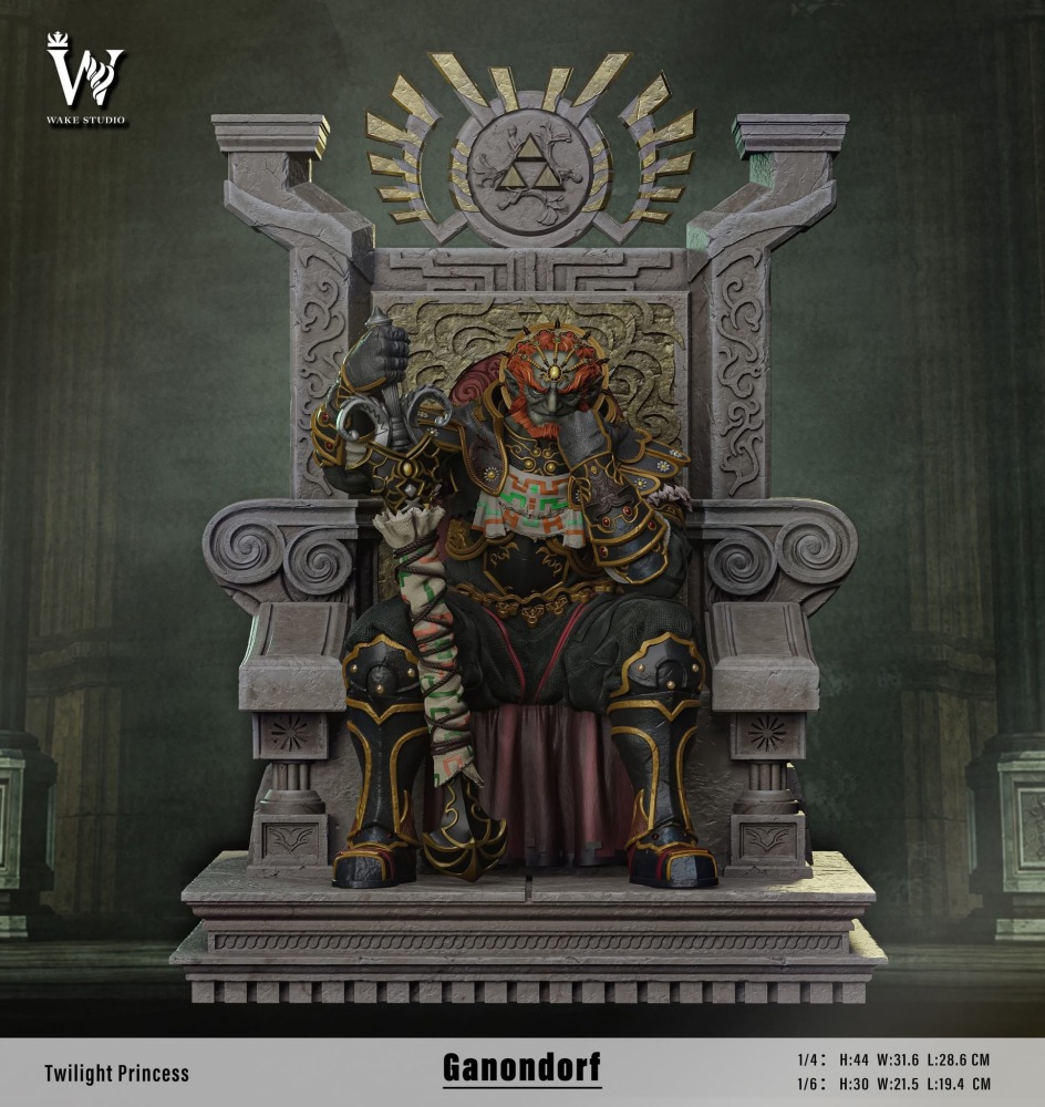 [Preorder] Wake Studio - Twilight Princess Ganondorf - The Legend Of Zelda Resin Statue
