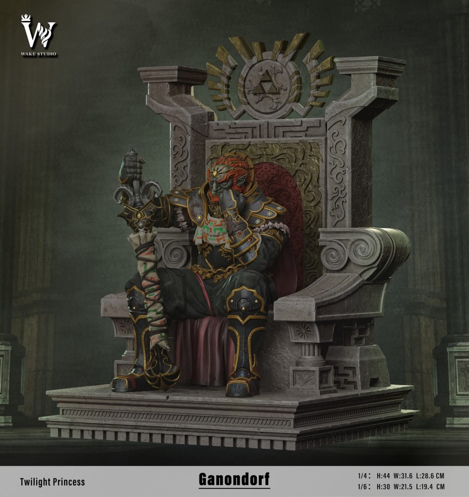 [Preorder] Wake Studio - Twilight Princess Ganondorf - The Legend Of Zelda Resin Statue
