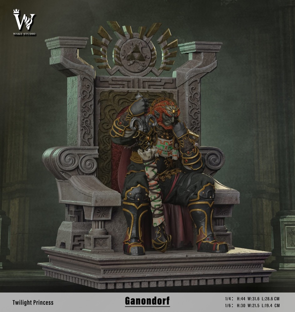 [Preorder] Wake Studio - Twilight Princess Ganondorf - The Legend Of Zelda Resin Statue