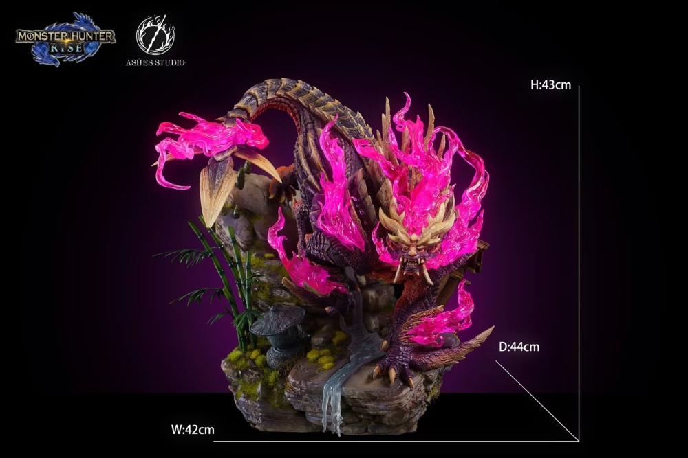 [Preorder] Ashes Studio - Magnamalo - Monster Hunter Resin Statue