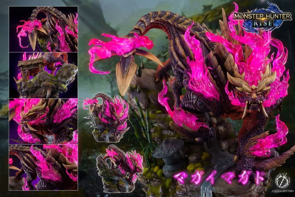 [Preorder] Ashes Studio - Magnamalo - Monster Hunter Resin Statue