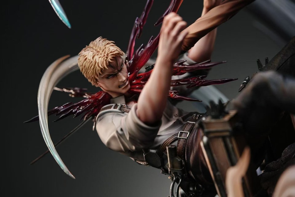 [Preorder] Sure Studio - Levi Vs Reiner - Attack On Titan Resin Statue