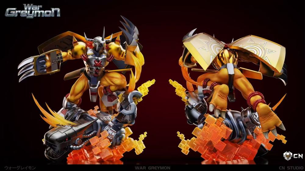 [Preorder] CN Studio - Wargreymon - Digimon Resin Statue
