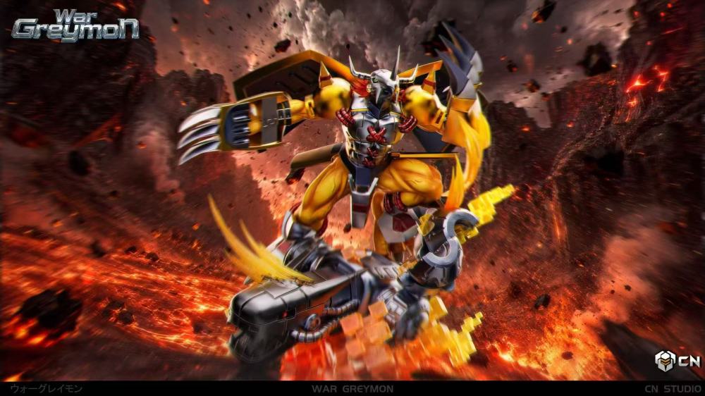 [Preorder] CN Studio - Wargreymon - Digimon Resin Statue