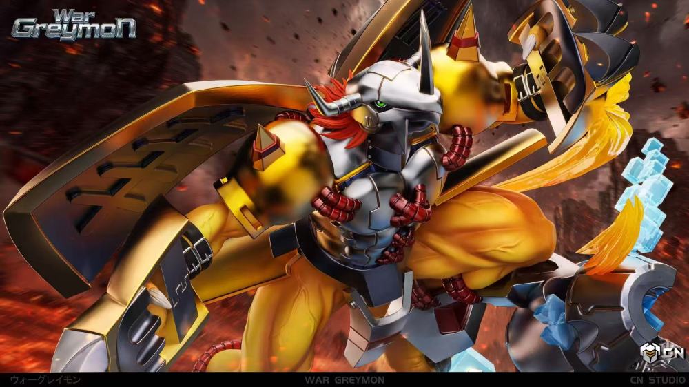 [Preorder] CN Studio - Wargreymon - Digimon Resin Statue