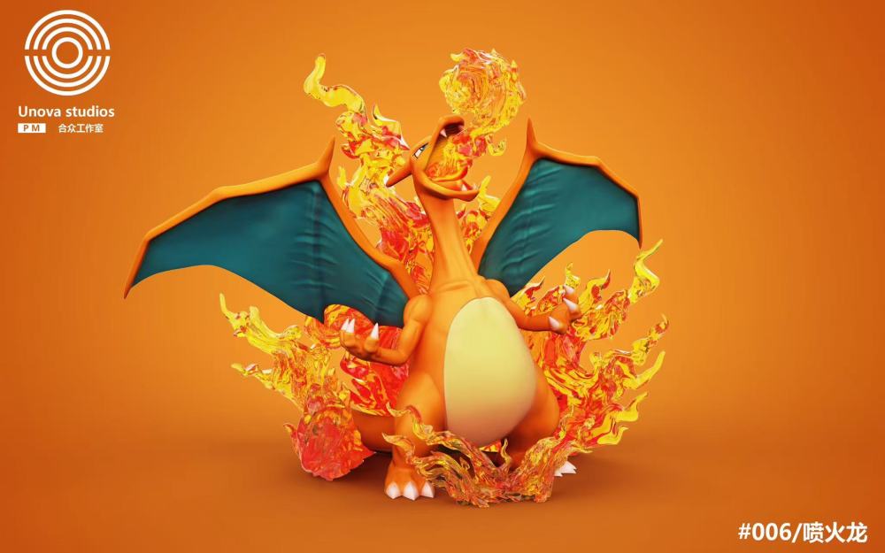 Unova Studio - Venusaur x Charizard x Blastoise - Pokemon Scale World