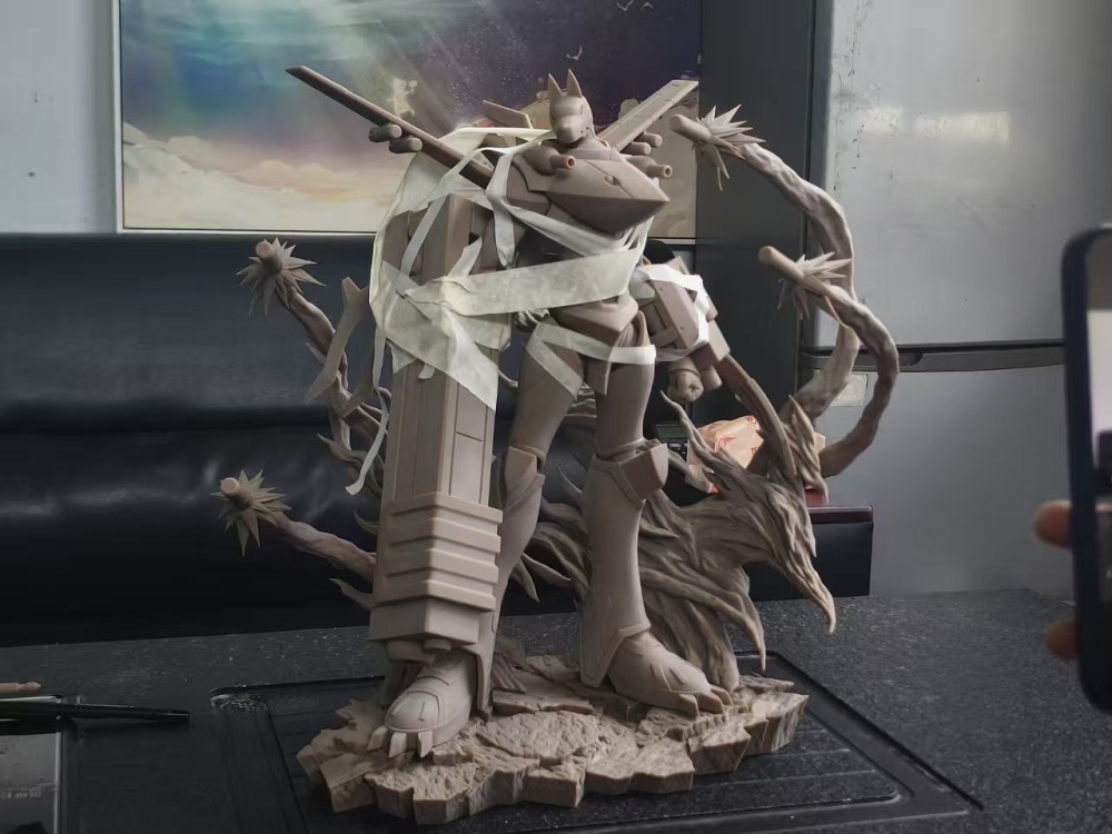 [Preorder] Zombie Car Studio - Magna Garurumon - Digimon Resin Statue