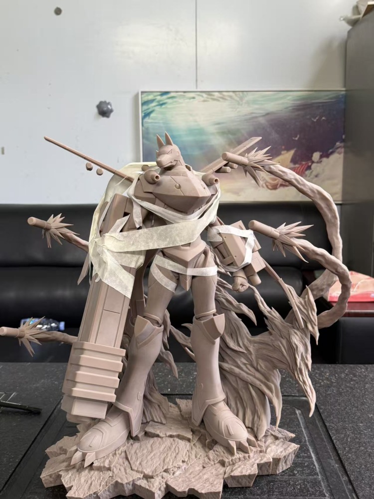 [Preorder] Zombie Car Studio - Magna Garurumon - Digimon Resin Statue