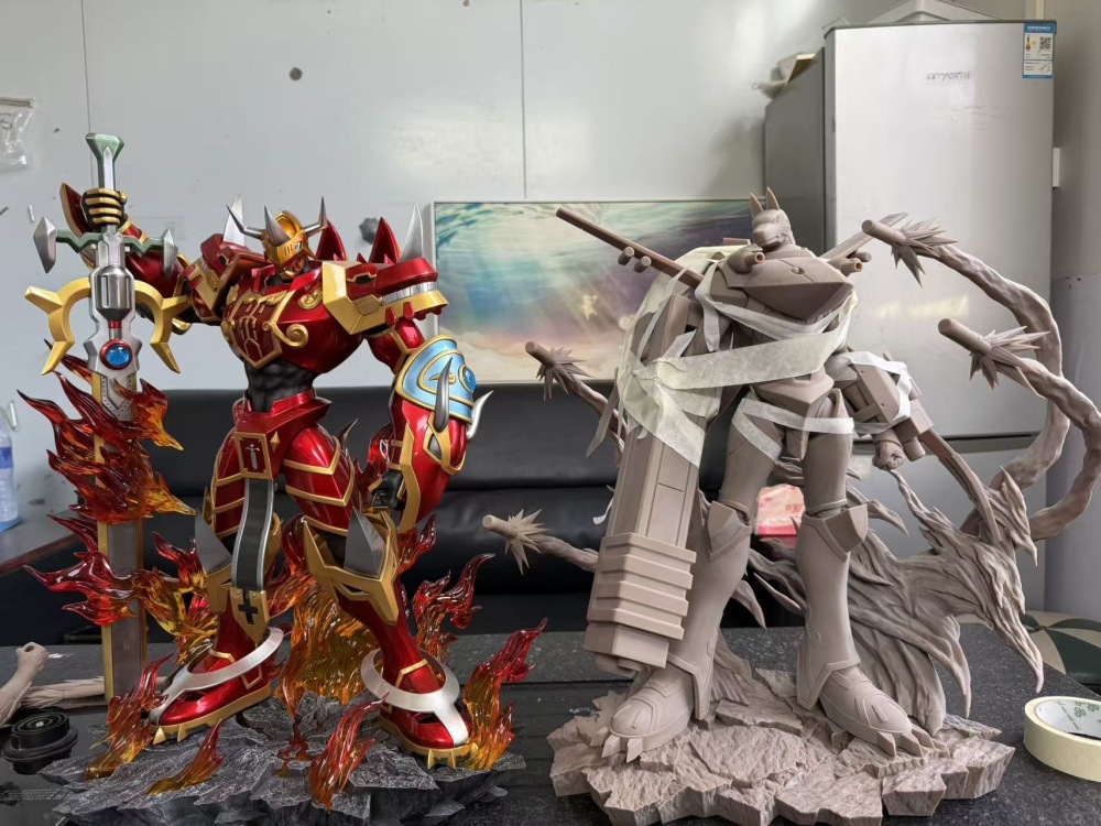 [Preorder] Zombie Car Studio - Magna Garurumon - Digimon Resin Statue