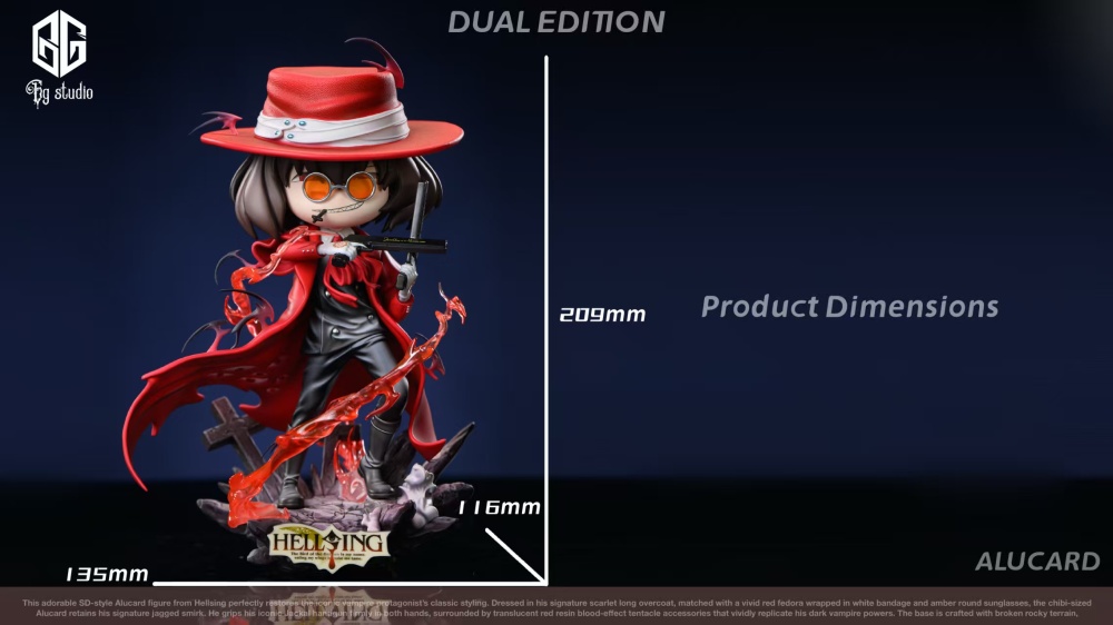 [Preorder] BG Studio - Anya Cosplay Alucard - Spy x Family Resin Statue