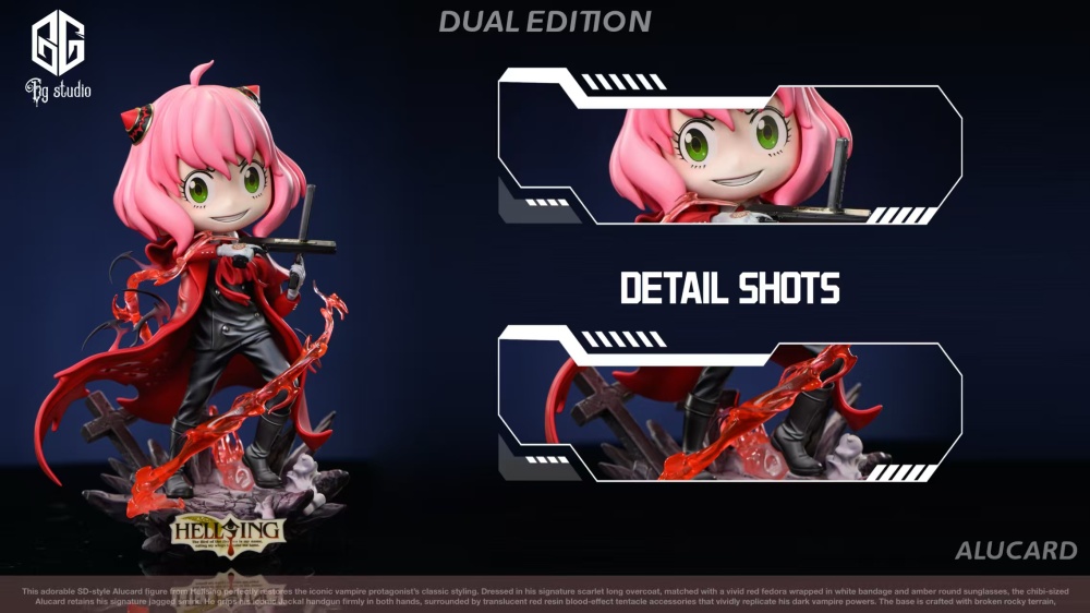 [Preorder] BG Studio - Anya Cosplay Alucard - Spy x Family Resin Statue