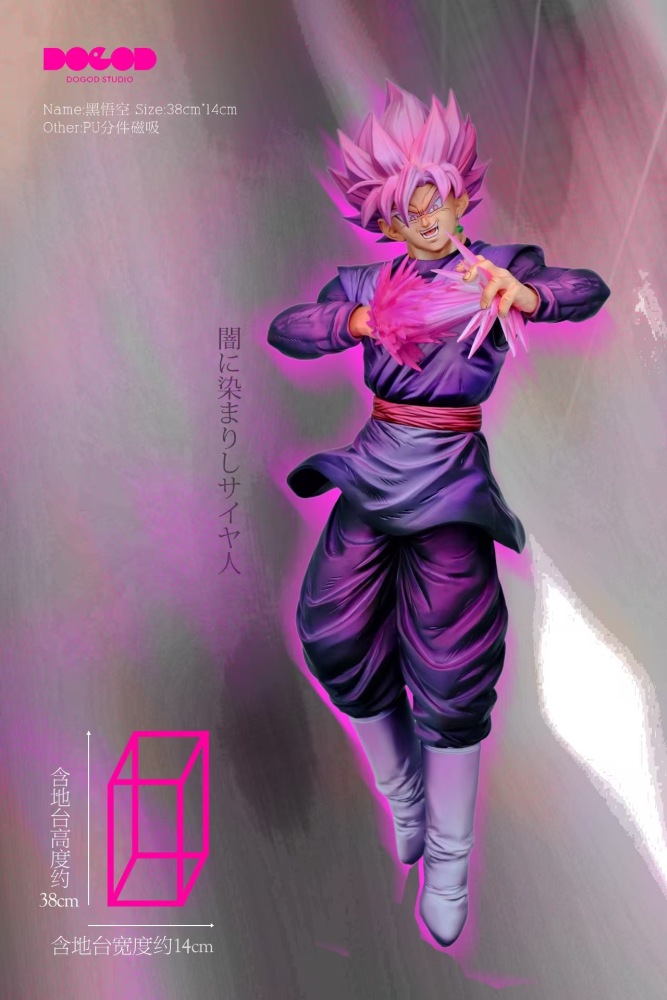 [Preorder] Dogod Studio - Goku Black Super Saiyan Rose - Dragon Ball Resin Statue