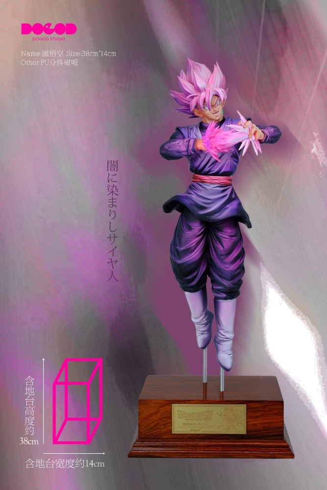 [Preorder] Dogod Studio - Goku Black Super Saiyan Rose - Dragon Ball Resin Statue