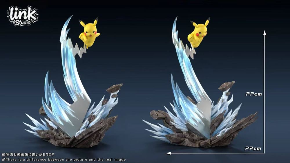 Link Studio - Iron Tail Pikachu - Pokemon Resin Statue