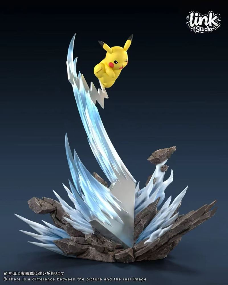 Link Studio - Iron Tail Pikachu - Pokemon Resin Statue