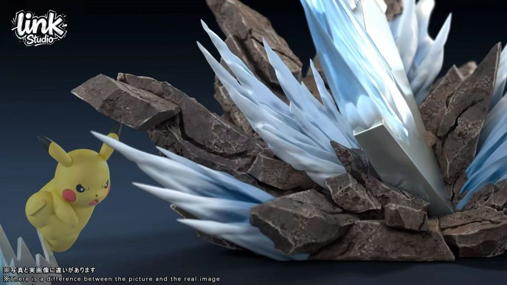 Link Studio - Iron Tail Pikachu - Pokemon Resin Statue