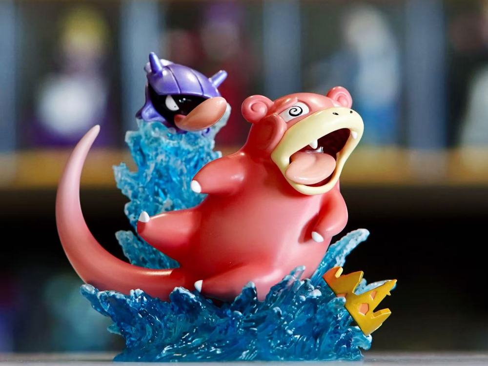 YoHoToys Studio - Slowpoke Evolution - Pokemon Resin Statue