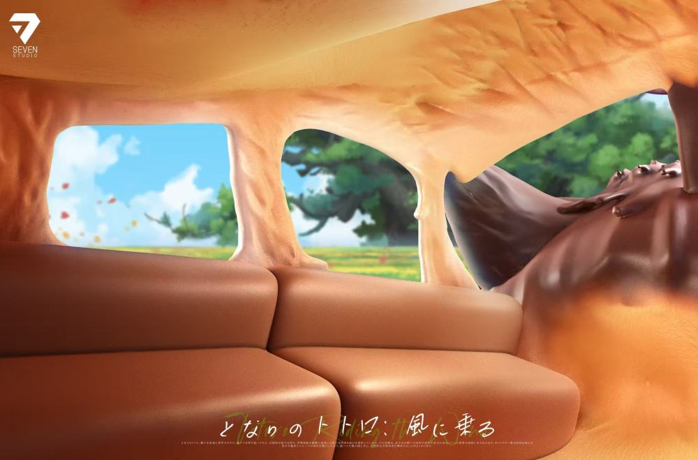 [Preorder] Seven Studio - Totoro Ride The Wind - My Neighbor Totoro Resin Statue