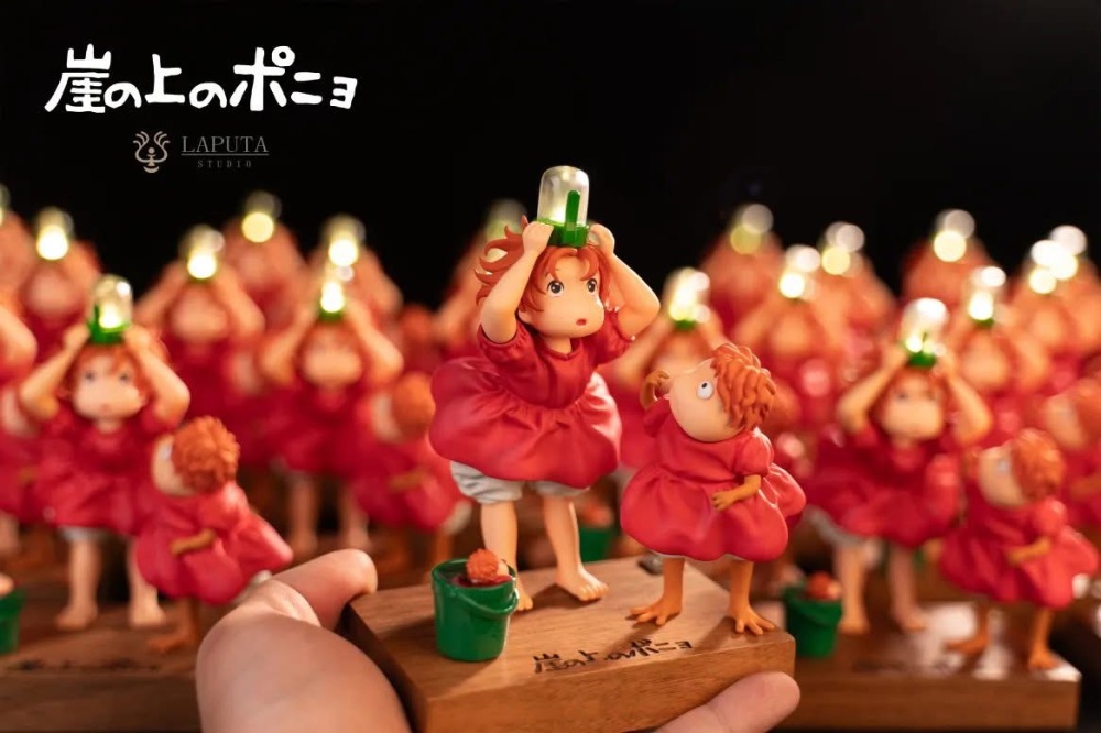 [In Stock] Laputa Studio - Ponyo - Ponyo On The Cliff Resin Statue