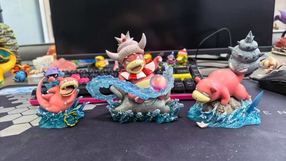 YoHoToys Studio - Slowpoke Evolution - Pokemon Resin Statue