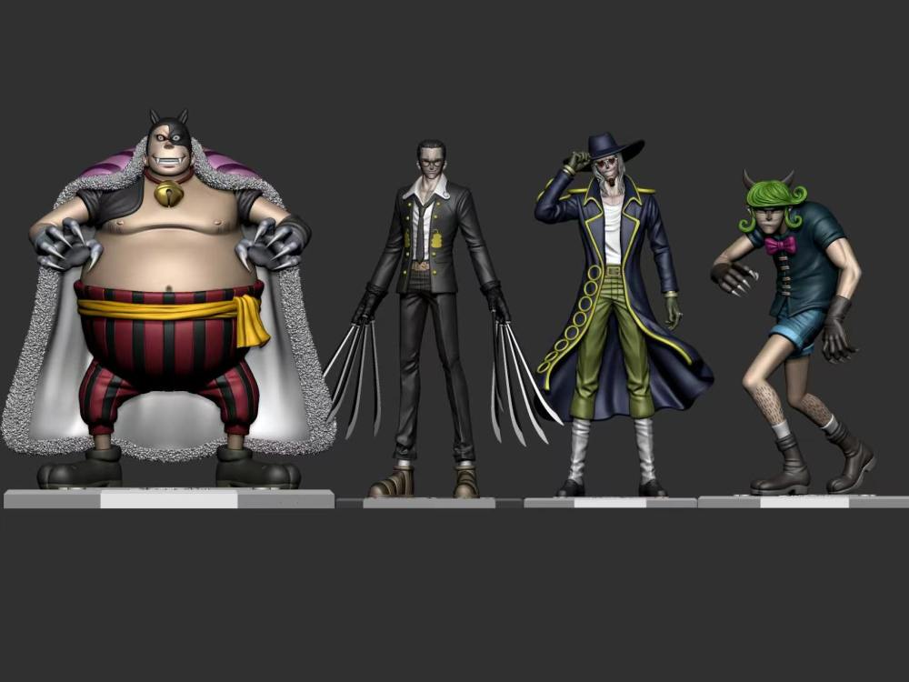 [Preorder] Scorpio Studio - Black Cat Pirates - One Piece Resin Statue