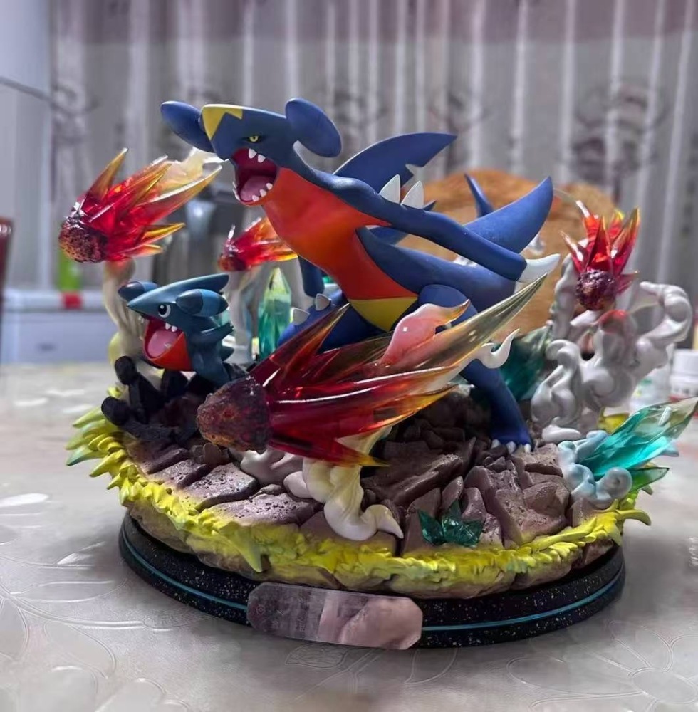 King Finger Studio - Garchomp - Pokemon Resin Statue