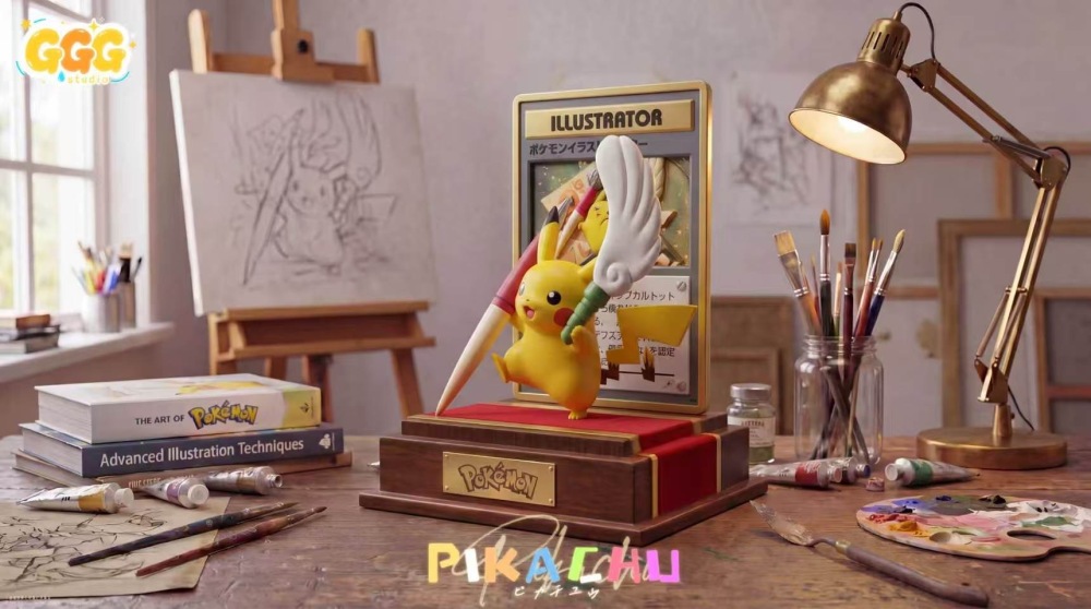 GGG Studio - Artist Pikachu - Pokemon Resin Statue