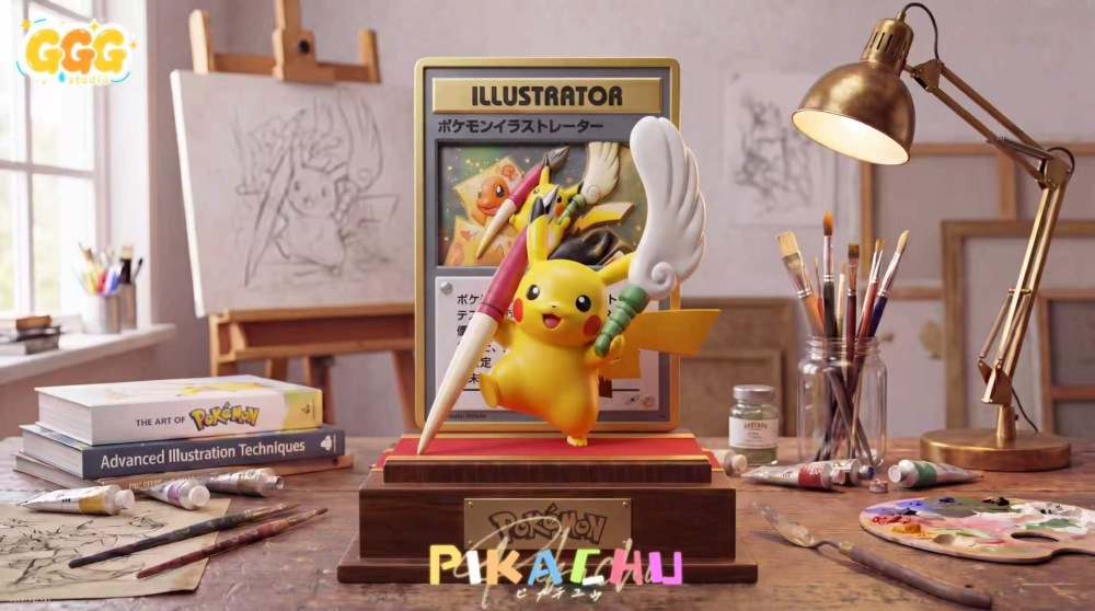 GGG Studio - Artist Pikachu - Pokemon Resin Statue