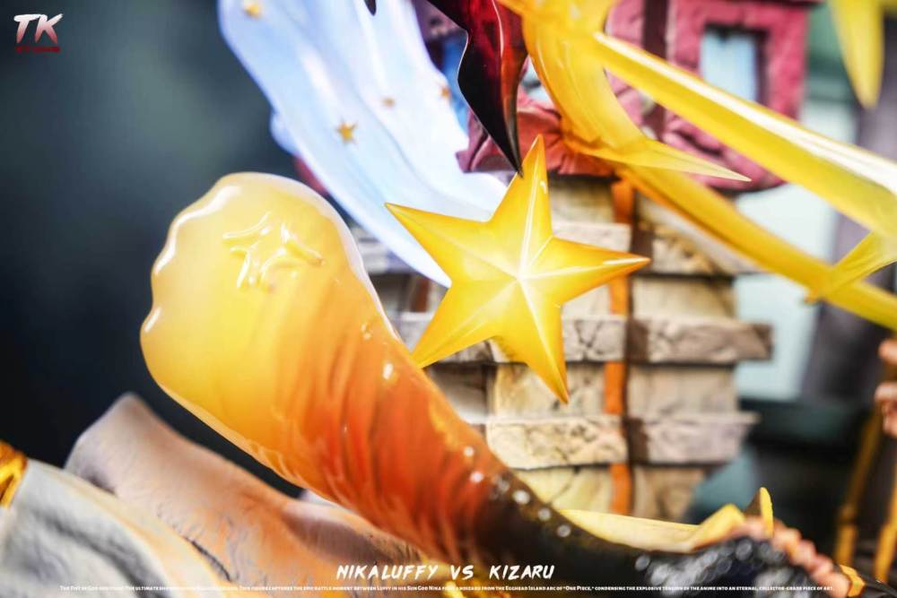 [Preorder] TK Studio - Nika Luffy Vs Kizaru Borsalino - One Piece Resin Statue