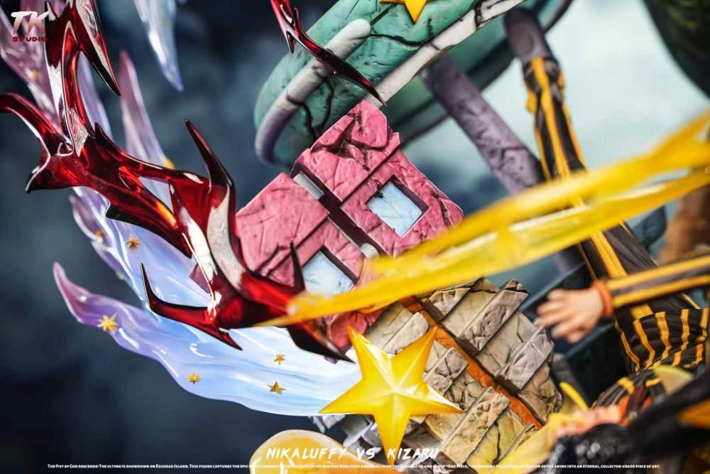 [Preorder] TK Studio - Nika Luffy Vs Kizaru Borsalino - One Piece Resin Statue
