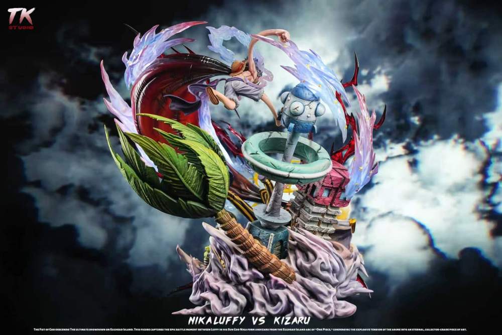 [Preorder] TK Studio - Nika Luffy Vs Kizaru Borsalino - One Piece Resin Statue