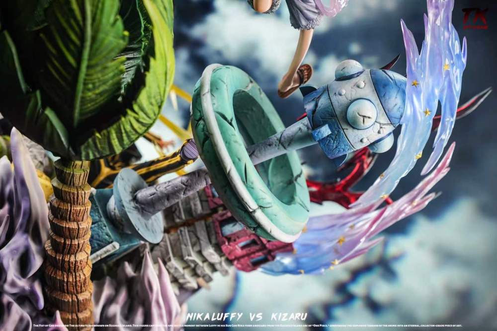 [Preorder] TK Studio - Nika Luffy Vs Kizaru Borsalino - One Piece Resin Statue