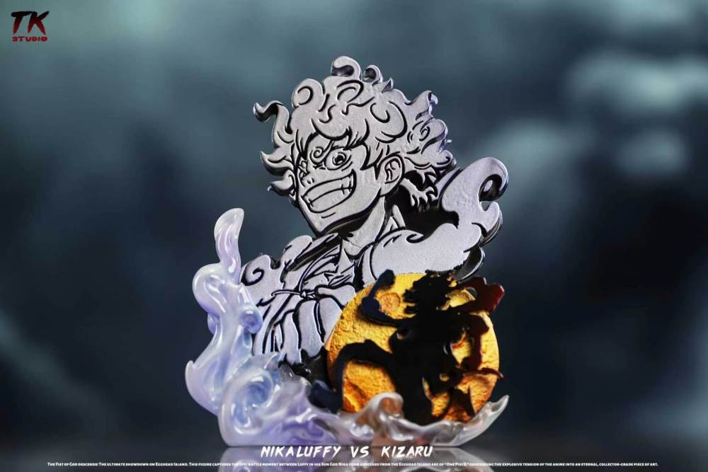 [Preorder] TK Studio - Nika Luffy Vs Kizaru Borsalino - One Piece Resin Statue